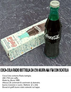 COCACOLA Radiobottiglia (1999)