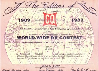 CQWW DX Contest #2 in the World